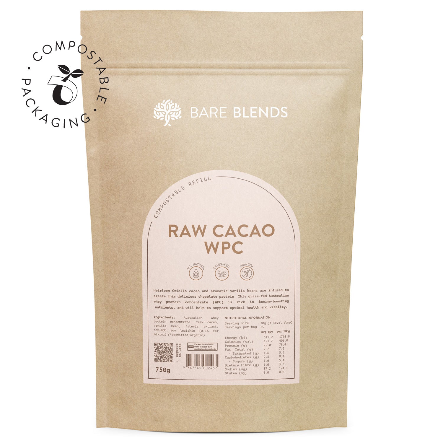Raw Cacao WPC