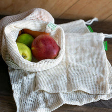Load image into Gallery viewer, Organic Cotton Produce Bags (3)
