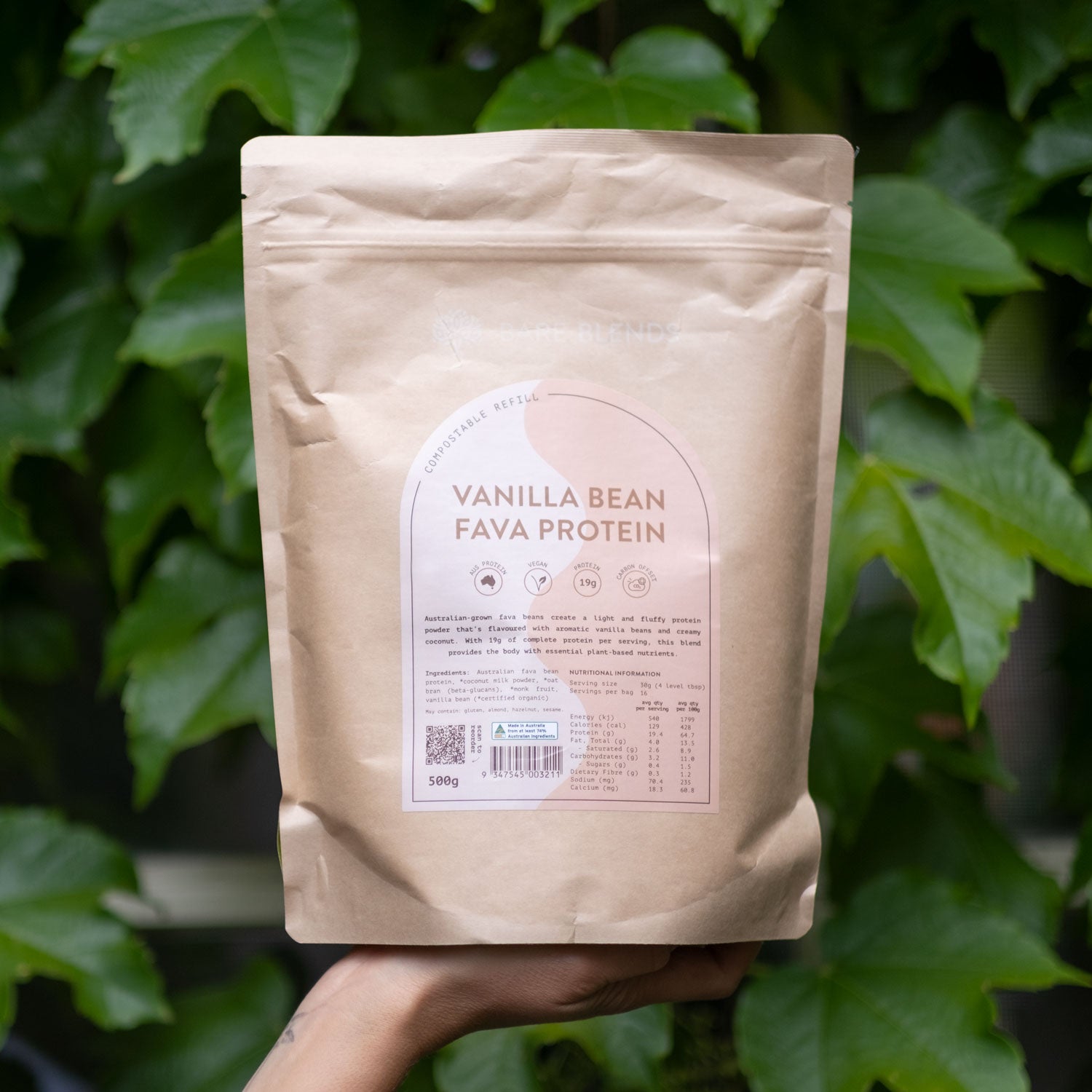 Vanilla Bean Fava Protein